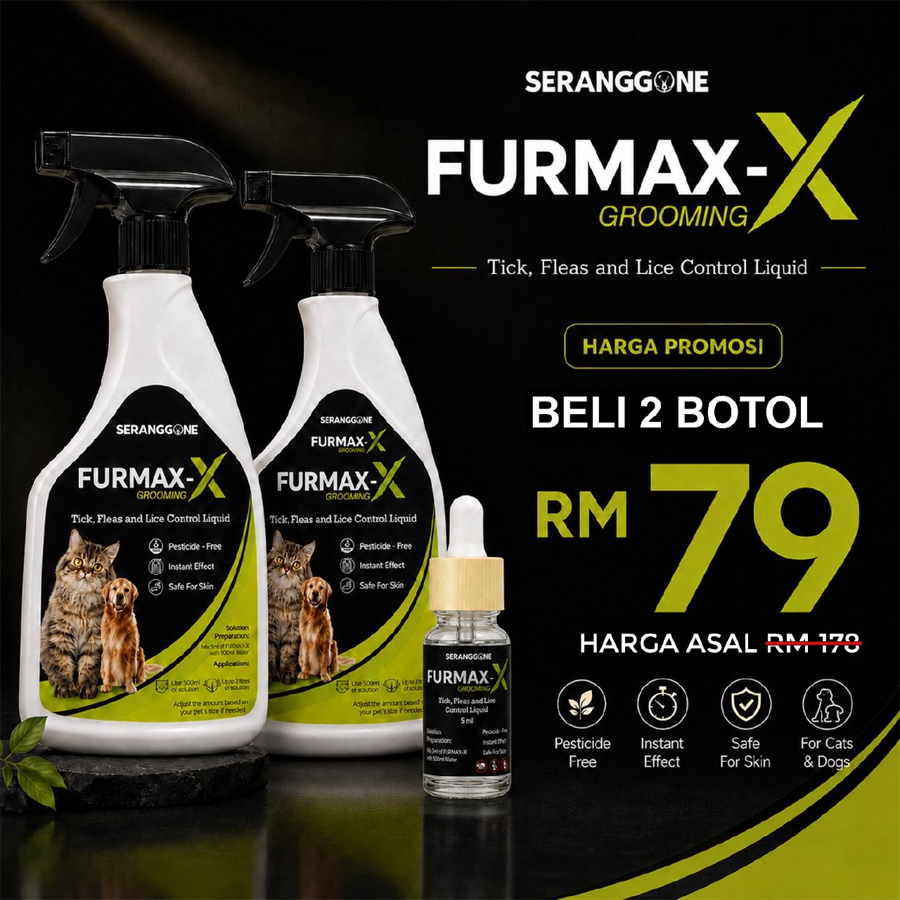 Pakej 2 Botol